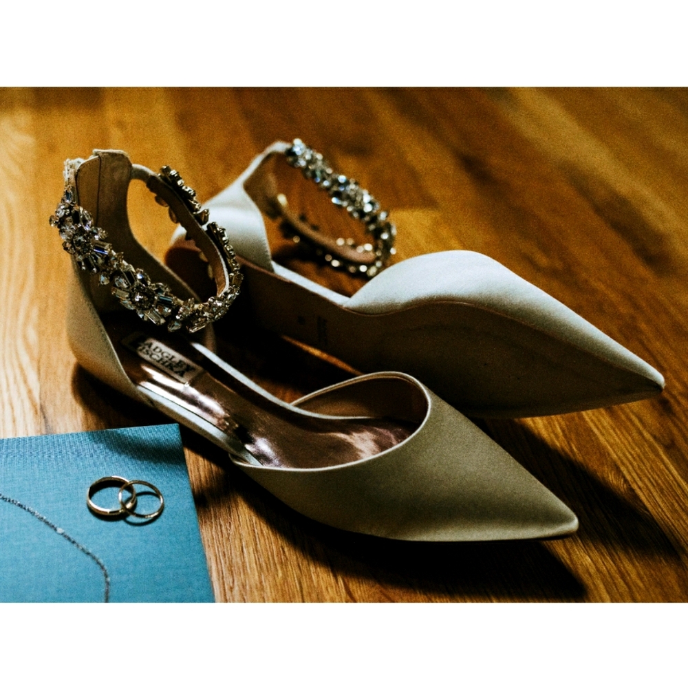 Badgley Mischka Morgen Ankle Strap Flats